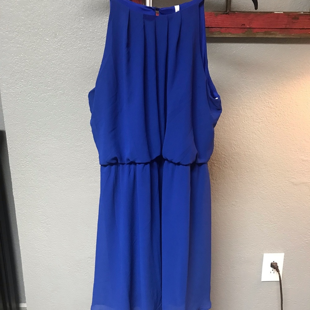 Royal Blue bridesmaid dress